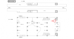 JR東海／春田駅／№A-14№14駅看板、位置図