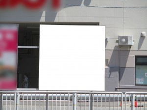 名鉄／新瀬戸駅／／№107駅看板、写真1