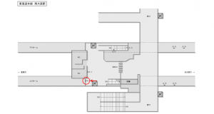 JR東海/南大高駅/№A-7№7駅看板、位置図