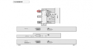 JR東海/高蔵寺駅/№A-11№11駅看板、位置図