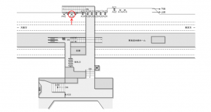 JR東海/焼津駅/№A-38№38駅看板、位置図