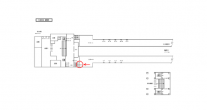 JR東海／鶴舞駅／№A-27№27駅看板、位置図