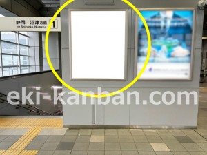 JR東海/愛野駅/№A-6№6駅看板、写真2