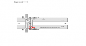 JR東海/東刈谷駅/№A-4№4駅看板、位置図