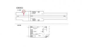 JR東海／緒川駅／№A-8№8駅看板、位置図