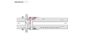 JR東海/東刈谷駅/№A-5№5駅看板、位置図