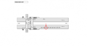 JR東海/東刈谷駅/№A-1003№1003駅看板、位置図