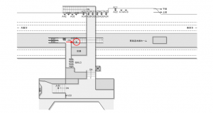 JR東海/焼津駅/№A-47№47駅看板、位置図