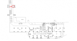 JR東海/三島駅/№B-67№67駅看板、位置図