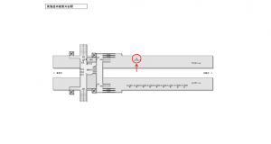JR東海/東刈谷駅/№A-1013№1013駅看板、位置図