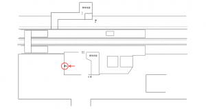 JR東海／裾野駅／№A-3№3駅看板、位置図