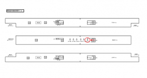 JR東海/岐阜駅/№A-30№30駅看板、位置図