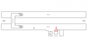 JR東海/那加駅/№A-1№1駅看板、位置図