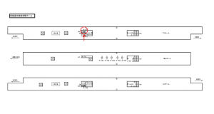 JR東海/岐阜駅/№A-167№167駅看板、位置図