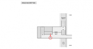 JR東海/吉原駅/№A-1№1駅広告、位置図