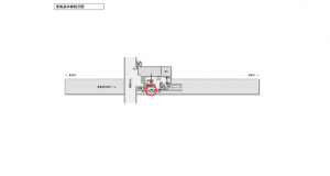 JR東海／稲沢駅／№A-10№10駅看板、位置図