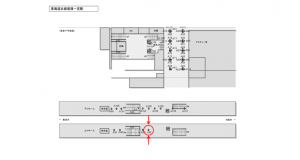 JR東海/尾張一宮駅/№A-98№98駅看板、位置図