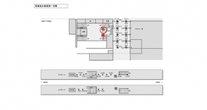 JR東海／尾張一宮駅／№A-109№109駅看板、位置図