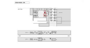 JR東海/尾張一宮駅/№A-108№108駅看板、位置図