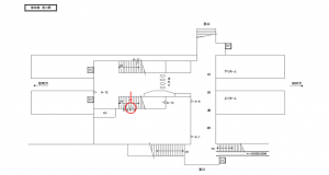 JR東海/豊川駅/№A-10№10駅看板、位置図