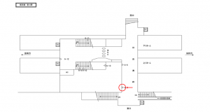 JR東海/豊川駅/№A-1№1駅看板、位置図