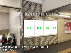 近鉄/加茂駅/駅ポスター広告、写真2