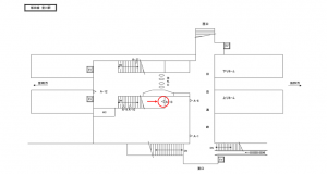 JR東海/豊川駅/№A-13№13駅看板、位置図