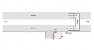 JR東海／愛知御津駅／№A-1№1駅看板、位置図