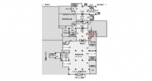 JR東海/静岡駅/№B-149№149駅看板、位置図