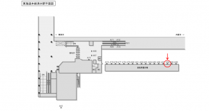 JR東海／清水駅／№A-88№88駅看板、位置図