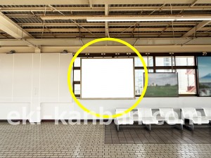 JR東海／静岡駅／№B-154№154駅看板、写真2