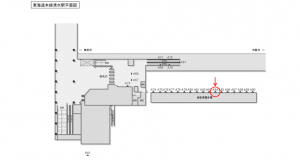 JR東海／清水駅／№A-84№84駅看板、位置図