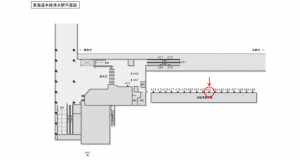 JR東海／清水駅／№A-83№83駅看板、位置図