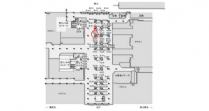 JR東海／静岡駅／№B-167№167駅看板、位置図