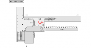 JR東海／清水駅／№A-68№68駅看板、位置図