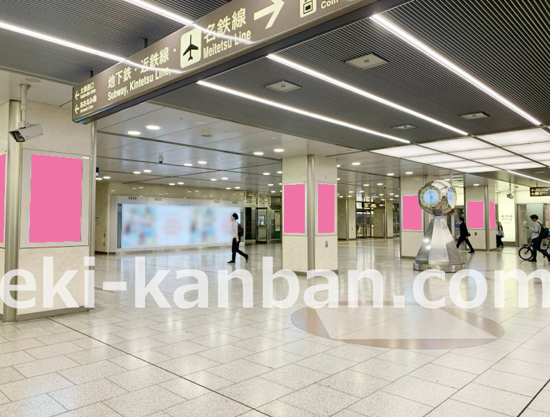JR名古屋駅 J・ADビジョンCentral 名古屋駅新幹線口_写真