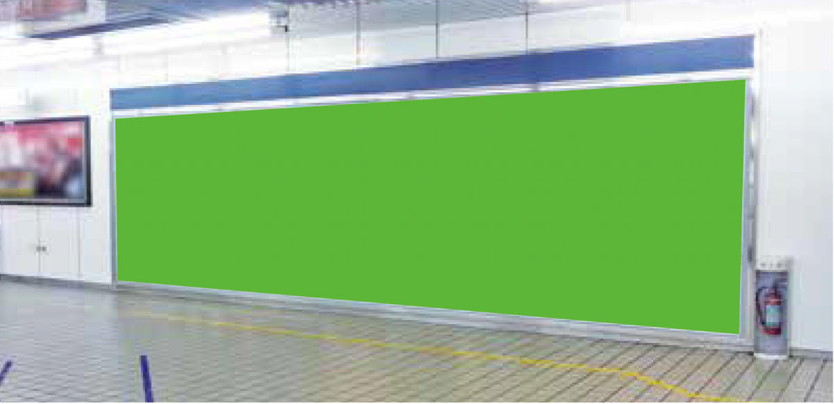 名古屋鉄道（名鉄） 名鉄名古屋駅 名鉄名古屋駅ビッグボード広告 現地写真