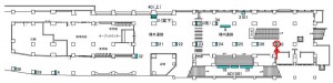 JR　天満駅／JR大阪環状線／№030、位置図