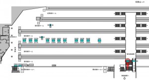 JR　天王寺駅／JR大阪環状線／№083、位置図