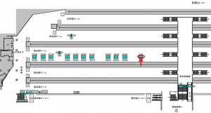 JR　天王寺駅／JR大阪環状線／№249、位置図