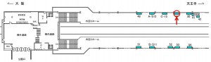 JR　大阪城公園駅／JR大阪環状線／№049、位置図