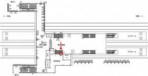 JR　千里丘駅／／№078、位置図