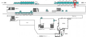 JR　京橋駅／JR大阪環状線／№135、位置図