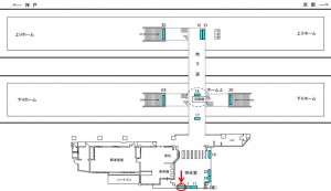 JR　西大路駅／／№002、位置図