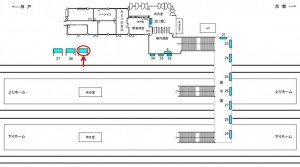 JR 向日町駅//№035、位置図