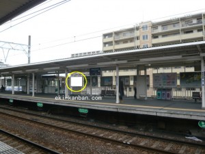 阪急　南千里駅／／№129駅看板・駅広告、写真2
