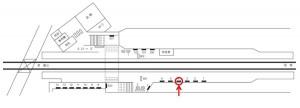 阪急　上桂駅／／№4、位置図