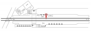 阪急　上桂駅／／№100、位置図