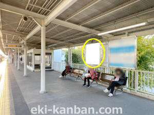 阪急/西京極駅/№7(1)駅看板、駅広告②