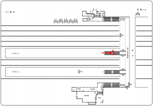 JR　東淀川駅／／№036、位置図